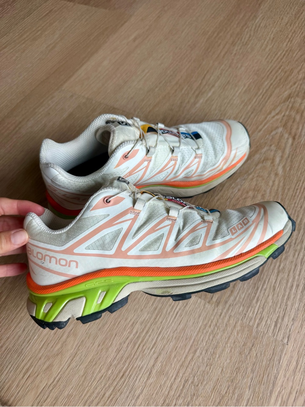 Salomon XT-6 Vanilla Rose Cloud Sneakers Women’s 6.5 / Men’s 5.5